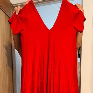 Red dress for day and night